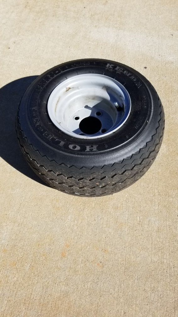 Golf car tire