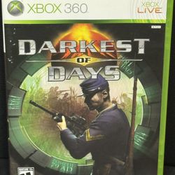 Darkest Of Days - CIB - XBOX 360 
