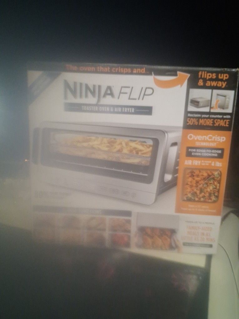 Ninja Flip Toaster Oven And Air Fryer In One