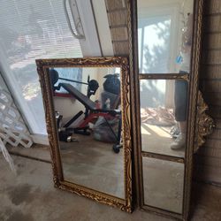 Set Of Antique Mirrors 