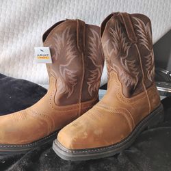 Ariat Steel-toed Work Boots Size 12 E E
