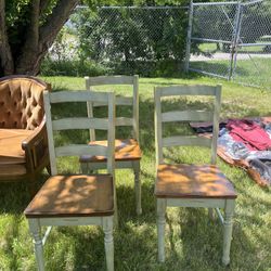Set Of Three Chairs 