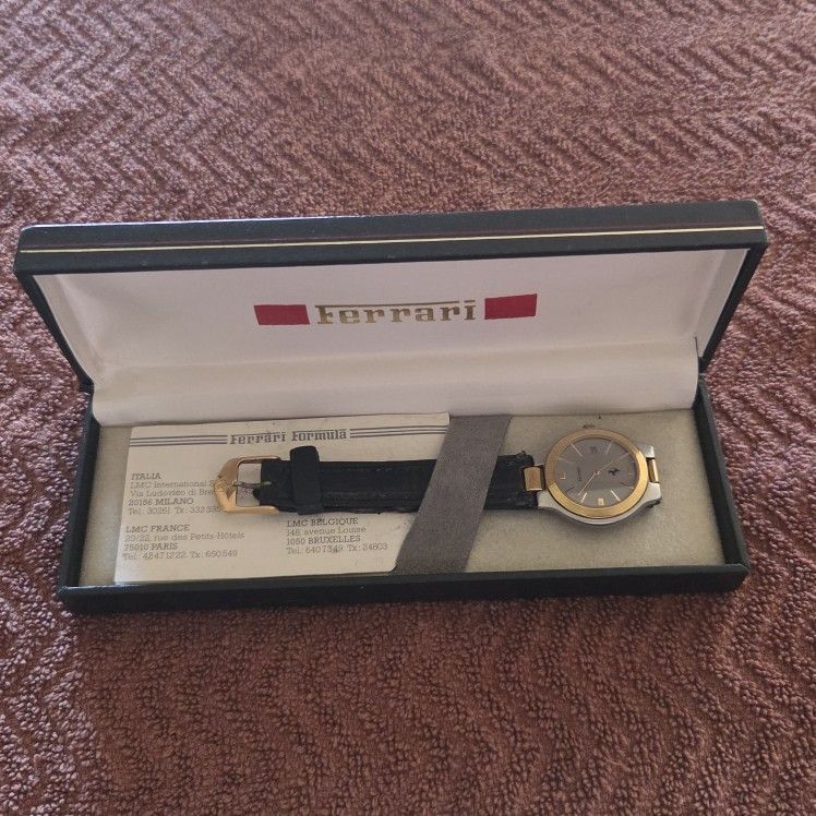 VINTAGE FERRARI FORMULA WOMEN'S WATCH
