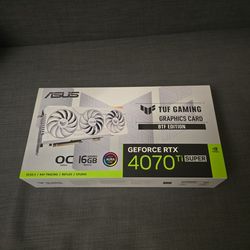 Asus Tuf Gaming Graphics Card GeForce RTX 4070 Ti Super OC BTF Edition 16gb GPU