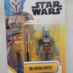 Star Wars BO-KATAN KRYZE 4in. Action Figure Disney Hasbro Dark Saber Accessories.