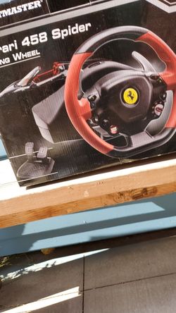 Thrustmaster wheel & pedal