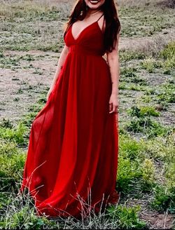 Burgundy Dress