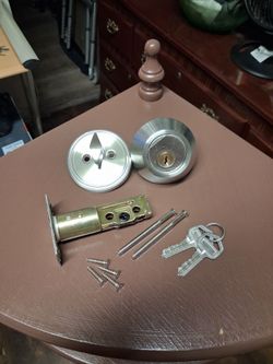 Deadbolt Door Lock + 2 Keys