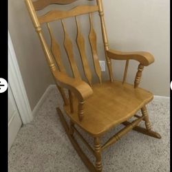 Wooden Rocking Chair