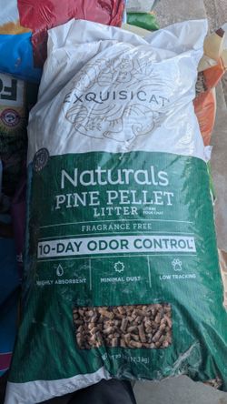 Exquisicat Natural Pine Pellets Cat Litter 