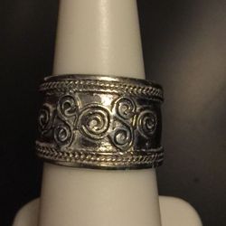 Band Silver 925 Size 6 $35