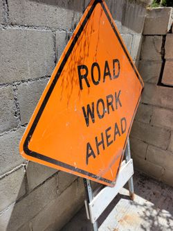 Aluminum sign