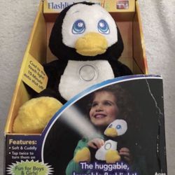 Penguin Flashlight Friends Toy New 
