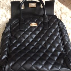 Black Backpack Purse