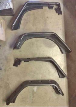 07-18 Jeep Wrangler Jeep Wrangler JK Fender Flares Bengalas Guardabarros