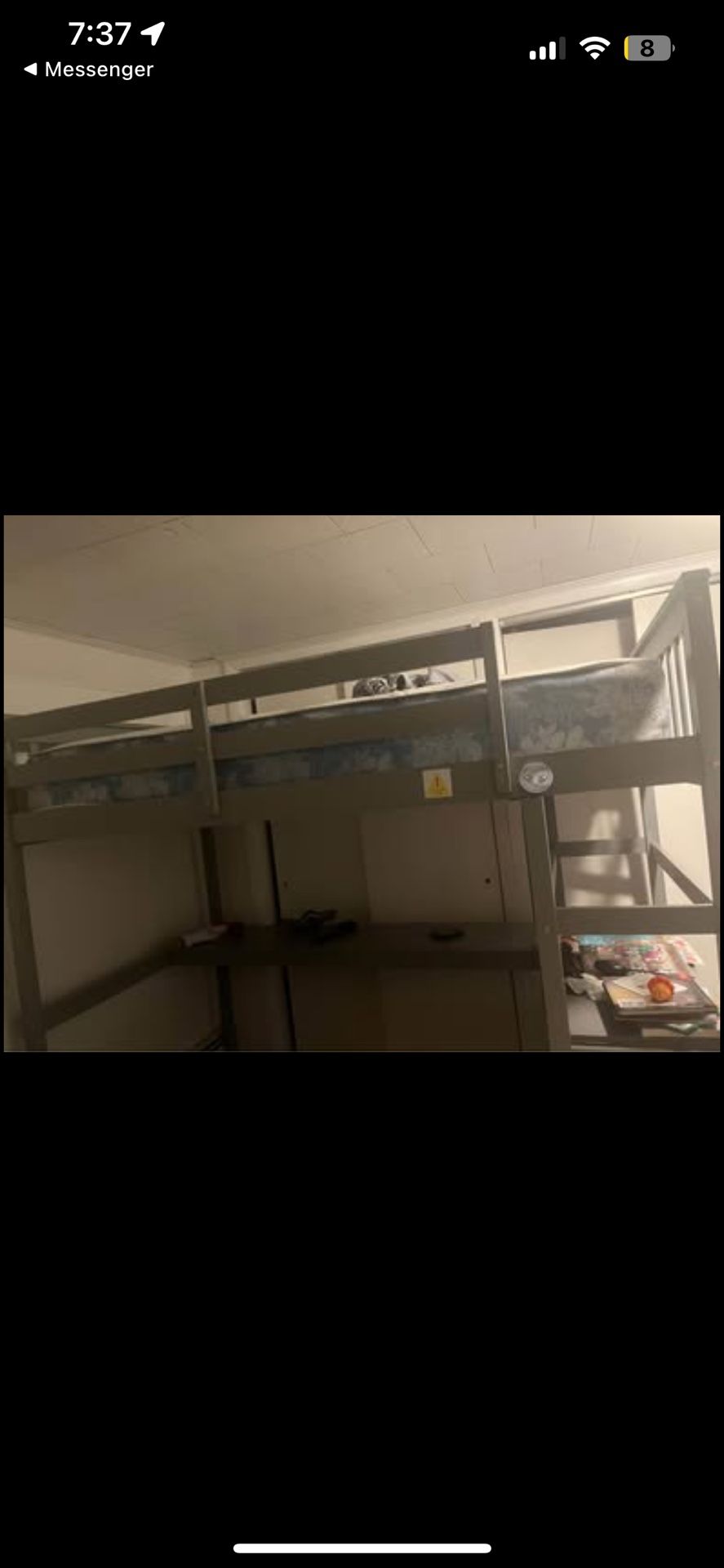 Twin Bed With Desk Under