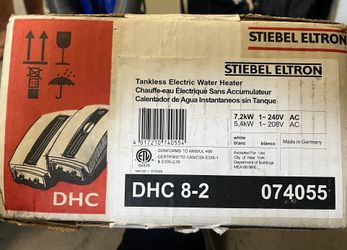 New In Box Steiner Tankless Hot Water Heater