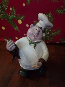 Fat chef wine bottle holder