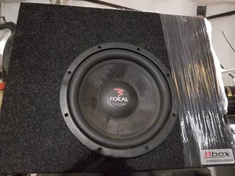 Focal 10 Inch  Subwoofer 