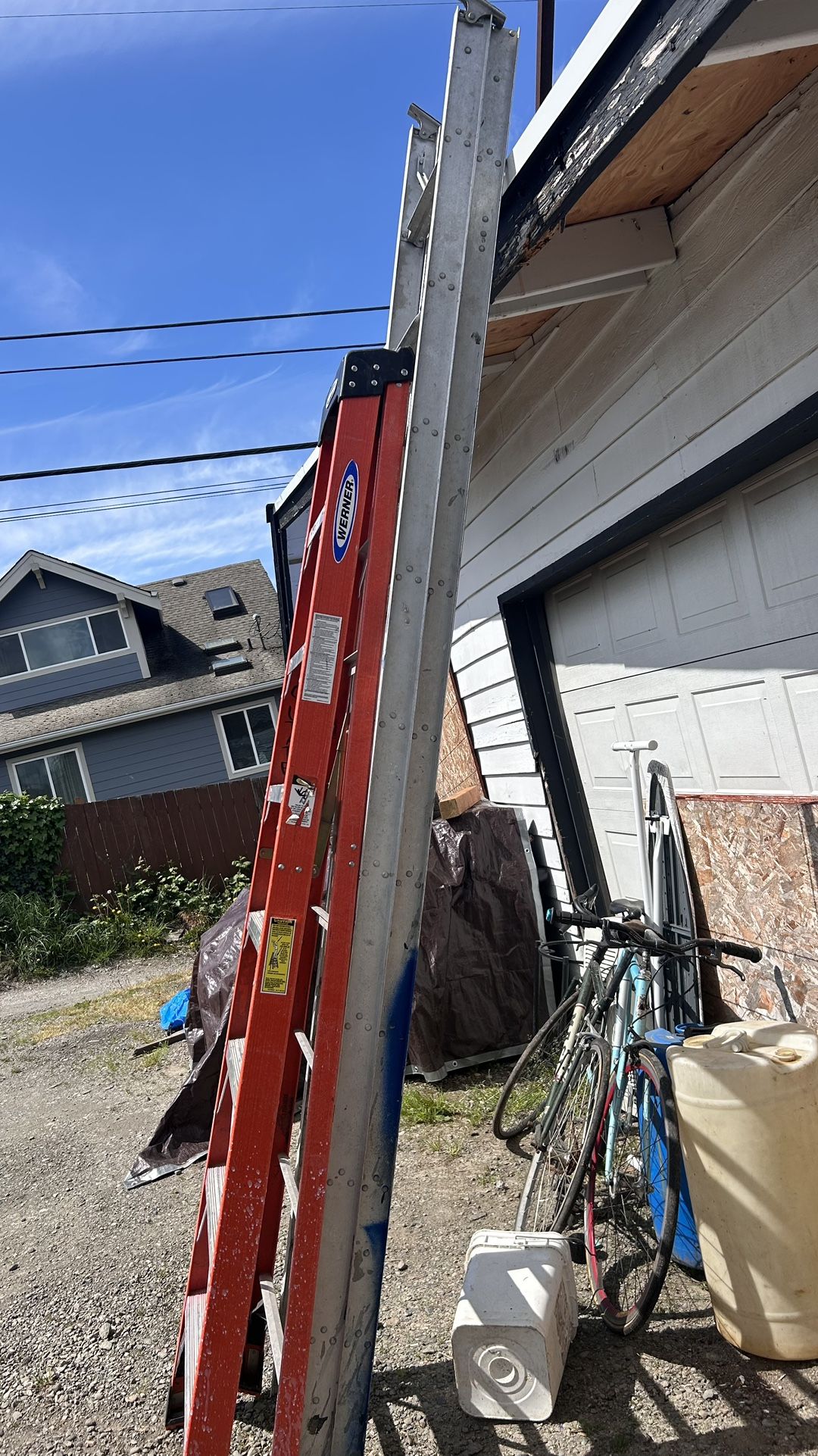 Two ladders