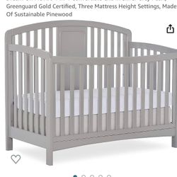 New Grey Crib