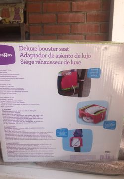 Booster seat.