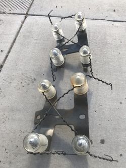 Glass Pyrex Insulators- sets of 4