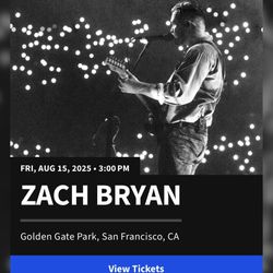 Zach Bryan Tickets 