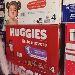 Huggies 4 , $20 Each Box