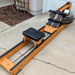 WaterRower brand rowing machine with leaky tank 