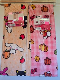 🍁 Hello Kitty Fall Blankets 50x70 🍁
