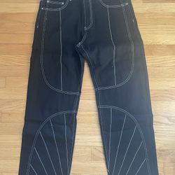 Supreme Radical Embroidered Loose Fit Jeans