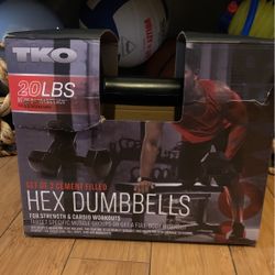 10 Pound Dumbbells (2) Total 20 Pounds