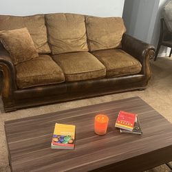 Vintage Genuine Leather Sofa