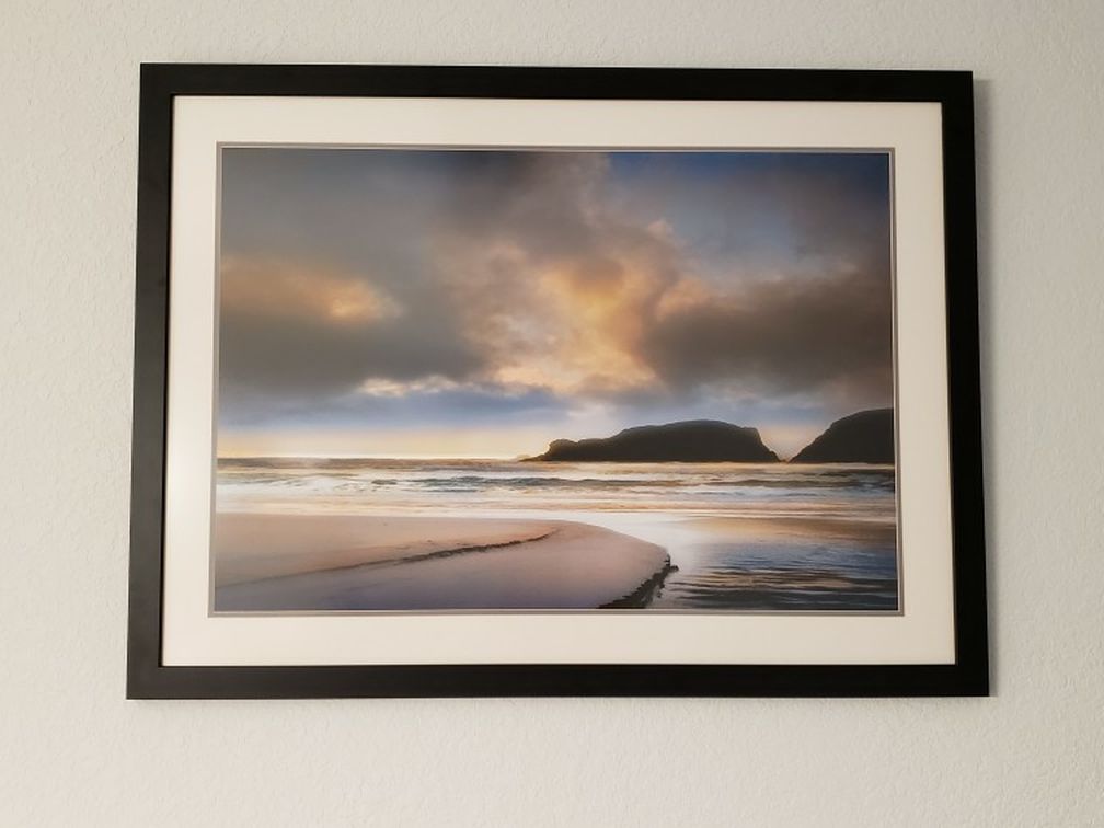 42 5/8inches Wide By 32inches High Ocean Scene Photography