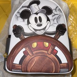 Steamboat Willie Mickey Loungefly Backpack