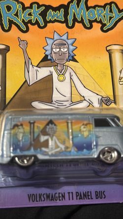 Rick and Morty hot wheels real riders