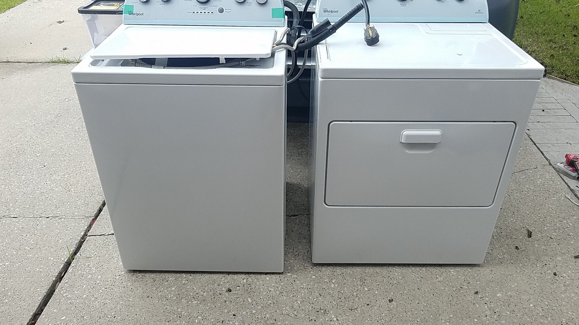 Whirlpool washer and dryer combo