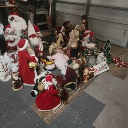 Christmas Lot, Santa Nut cracker Teddy Bears