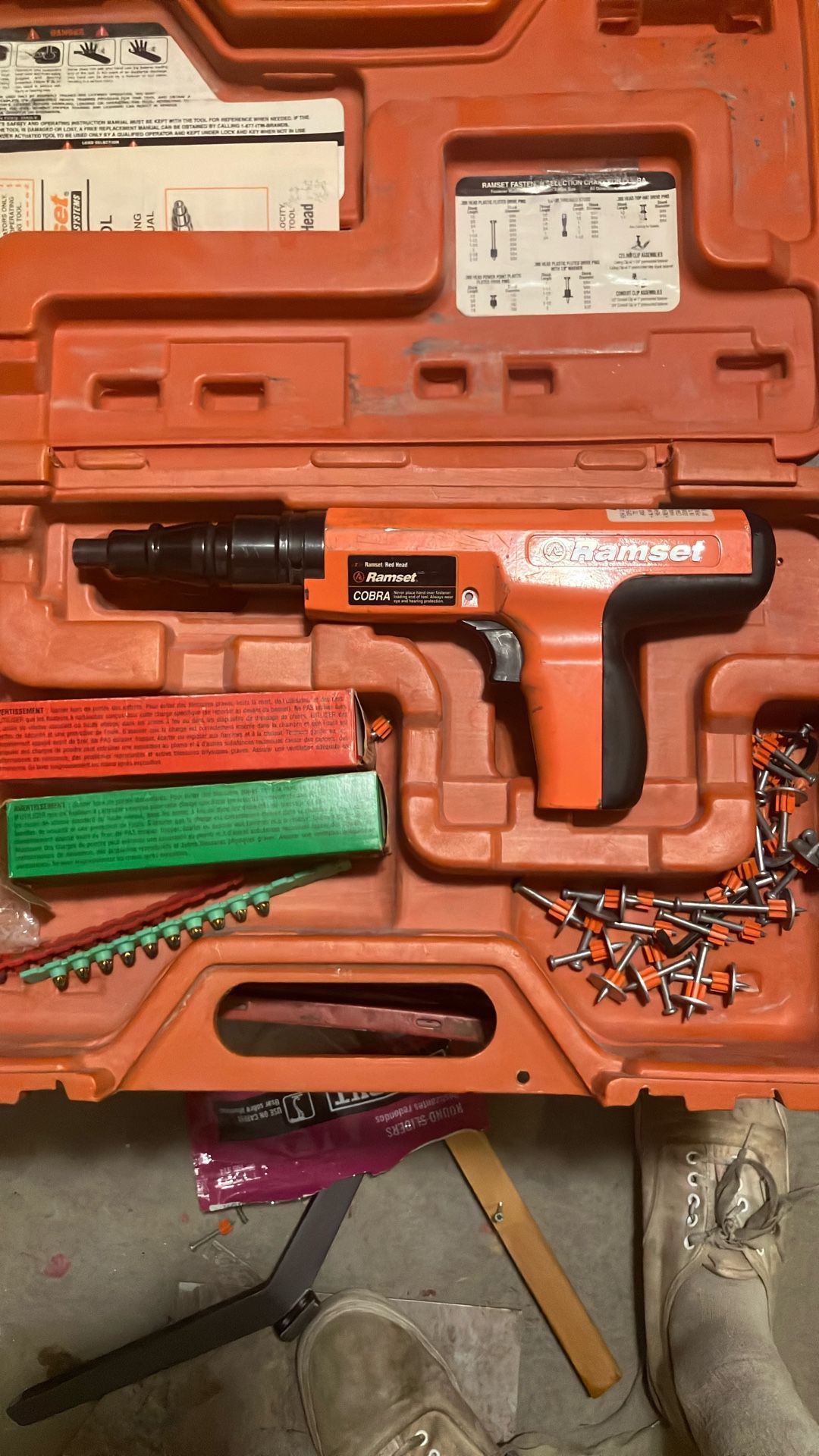 Ramset Cobra Plus Full Case And Light Usage Works Like A Charm