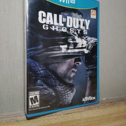 NINTENDO Wii U COD GHOST 👻