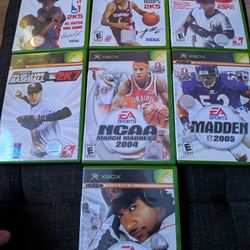 Xbox Games - ESPN, NCAA, Madden, MVP Baseball
