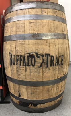 Used Buffalo Trace Distillery Sour Mash Bourbon Whiskey Barrel from Kentucky