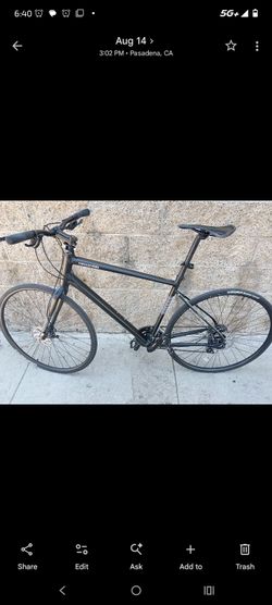 Cannondale fit 5 large frame trade for XL road bike