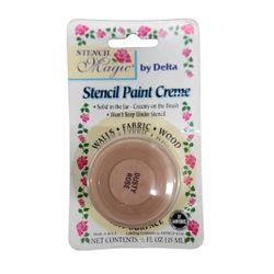 Vintage Stencil Magic by Delta Stencil Paint Creme Dusty Rose .5 oz