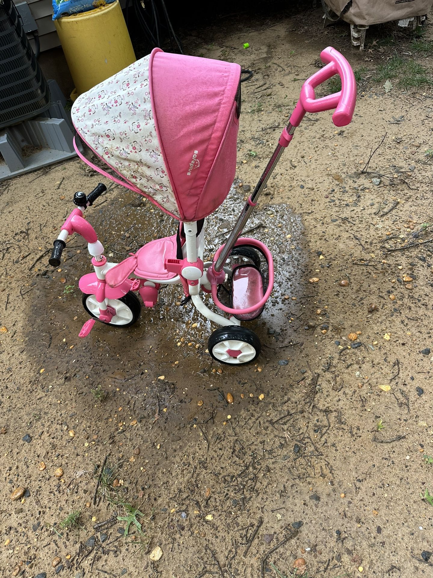 Push tricycle with shade. Retails for $120+. Pick up in Old Bridge, NJ.