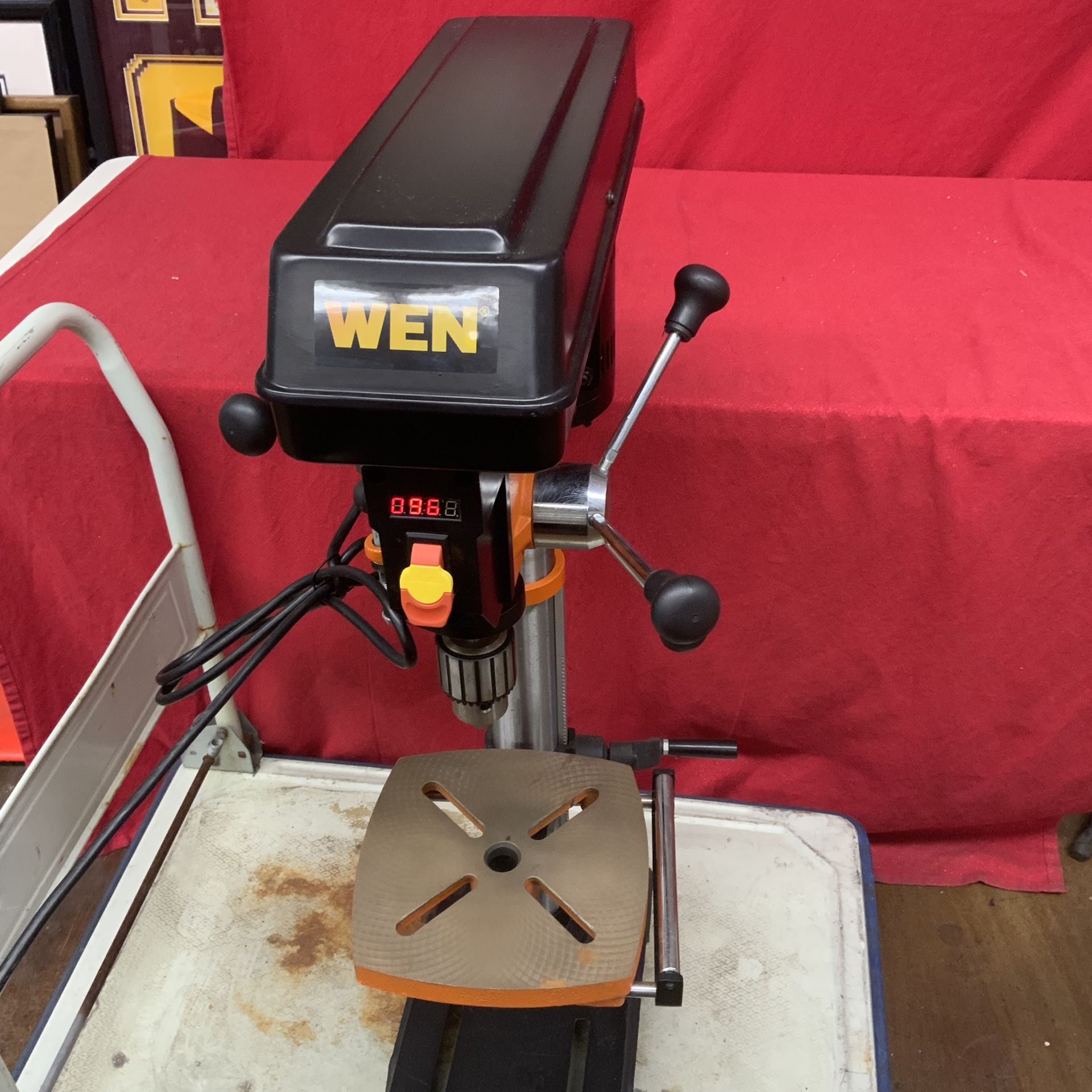 Wen 12” Bench top Drill Press 580 To 3200 Rpm In Great Condition