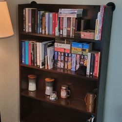 Solid Wood Bookshelf 