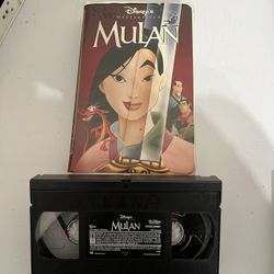 MULAN VHS