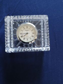Waterford Desk Clock